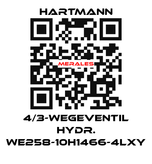 4/3-Wegeventil hydr. WE258-10H1466-4LXY Hartmann