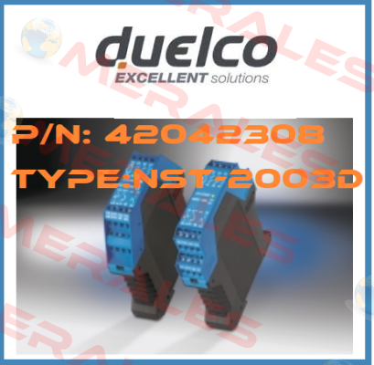 P/N: 42042308 Type: NST-2003D 48-240VAC DUELCO