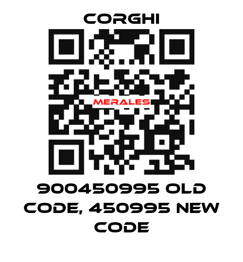 900450995 old code, 450995 new code Corghi