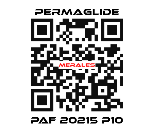 PAF 20215 P10 Permaglide