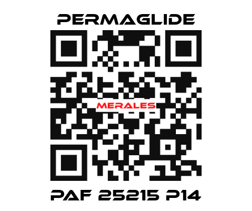 PAF 25215 P14 Permaglide