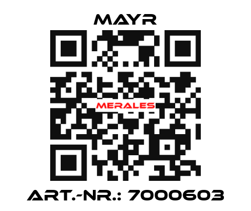 ART.-NR.: 7000603 Mayr