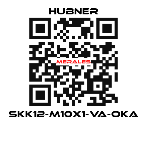 SKK12-M10x1-VA-OKA  HUBNER