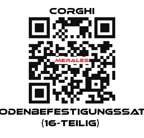 BODENBEFESTIGUNGSSATZ (16-TEILIG)  Corghi