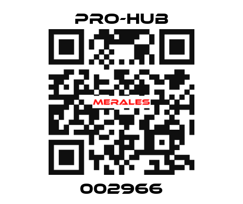 002966 Pro-Hub