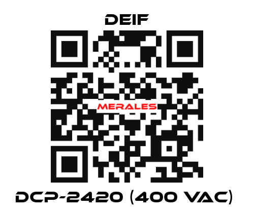 DCP-2420 (400 VAC)  Deif