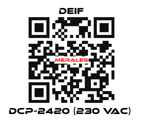 DCP-2420 (230 VAC)  Deif