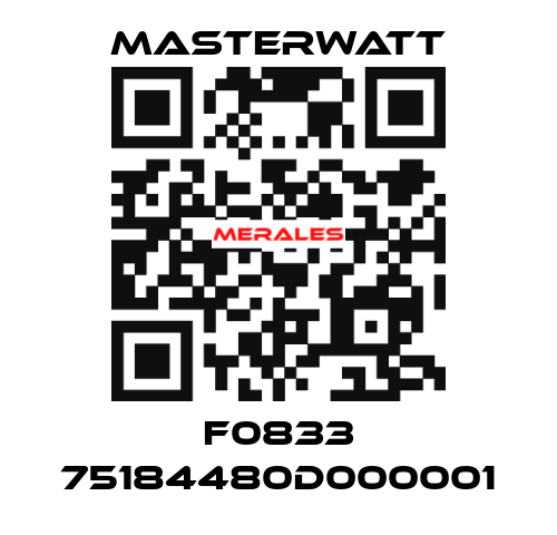 F0833 75184480D000001 Masterwatt