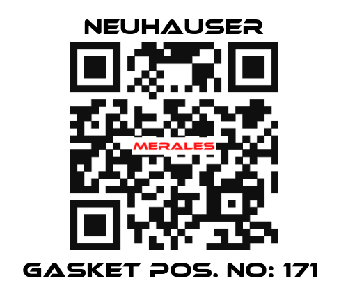 GASKET POS. NO: 171  Neuhauser