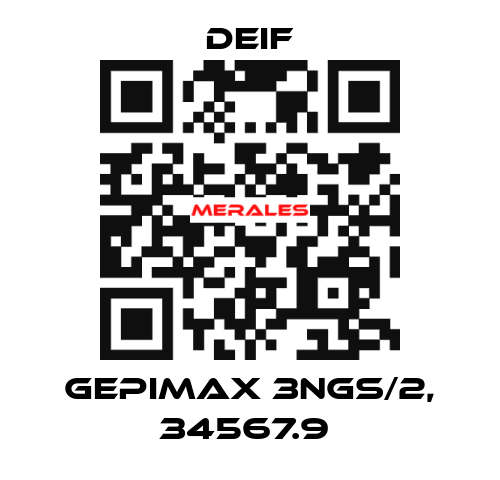 GEPIMAX 3NGS/2, 34567.9  Deif