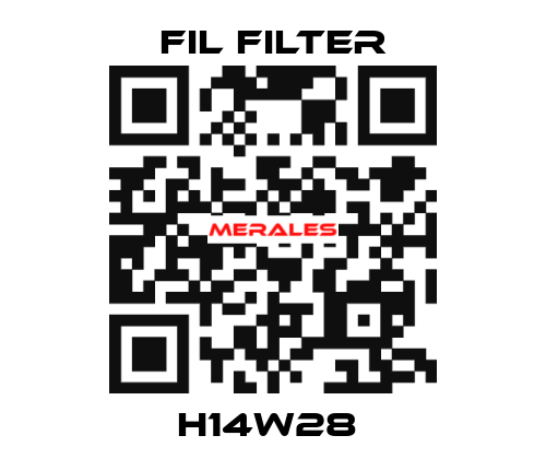 H14W28  Fil Filter