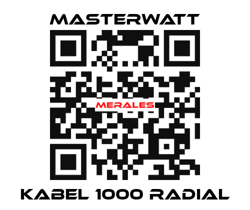 Kabel 1000 radial Masterwatt