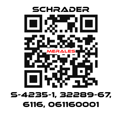 S-4235-1, 32289-67, 6116, 061160001 Schrader