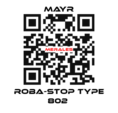 ROBA-stop Type 802  Mayr