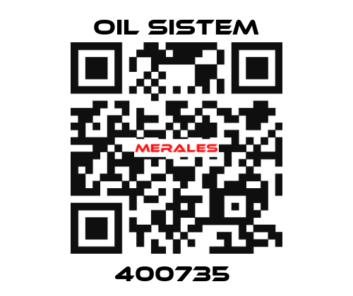 400735  Oil Sistem