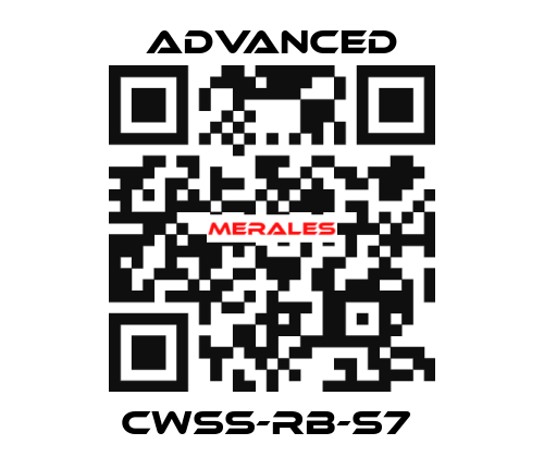 CWSS-RB-S7  Advanced