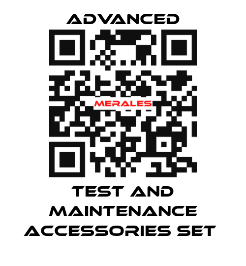 Test and Maintenance Accessories Set  Advanced