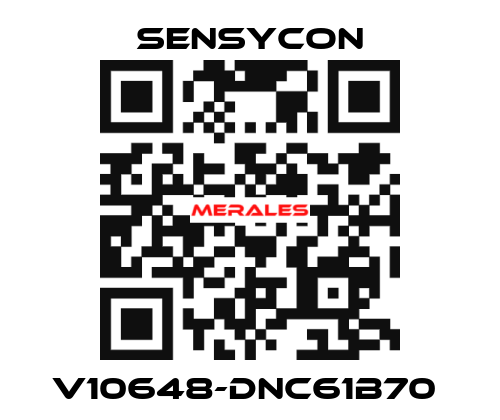 V10648-DNC61B70  SENSYCON