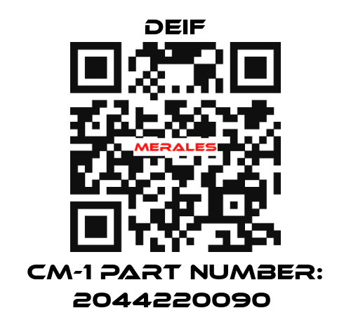 CM-1 part number: 2044220090  Deif