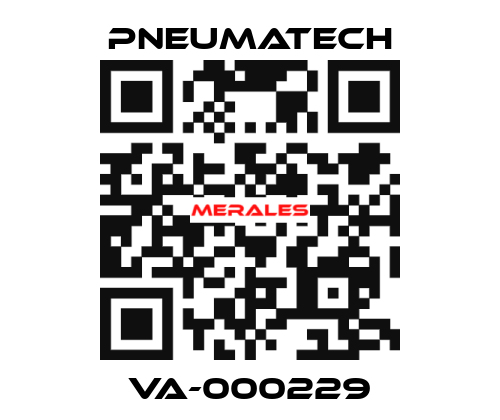 VA-000229 Pneumatech