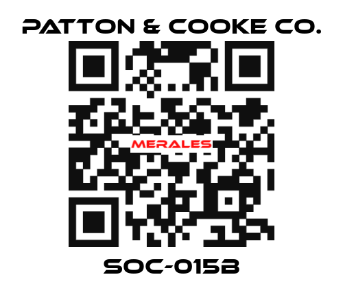 SOC-015B Patton & Cooke Co.