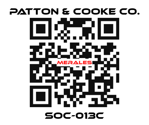 SOC-013C Patton & Cooke Co.