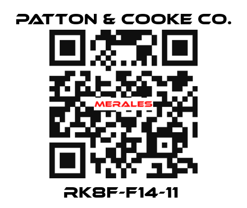 RK8F-F14-11  Patton & Cooke Co.