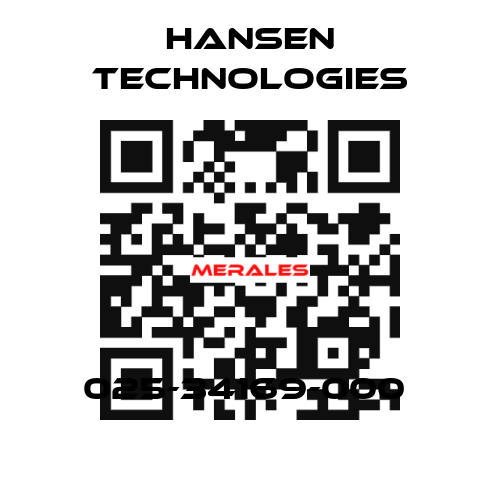 025-34169-000  HANSEN TECHNOLOGIES