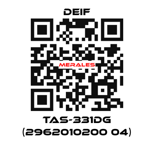 TAS-331DG (2962010200 04) Deif