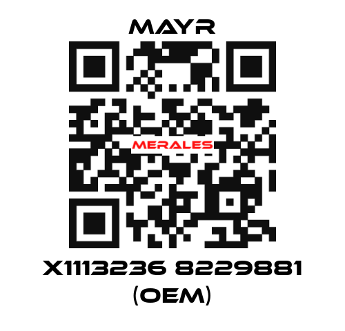 X1113236 8229881 (OEM) Mayr