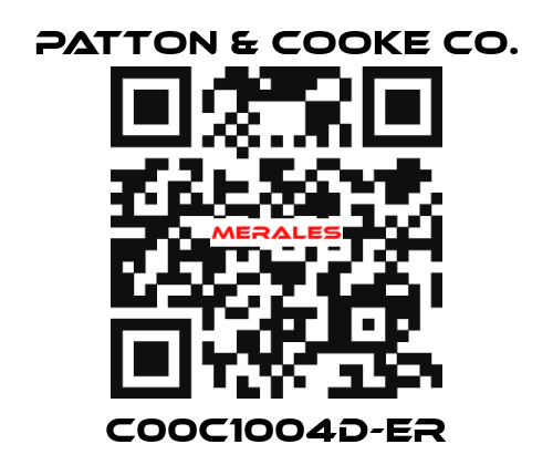 C00C1004D-ER Patton & Cooke Co.