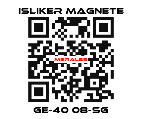 GE-40 08-SG ISLIKER MAGNETE