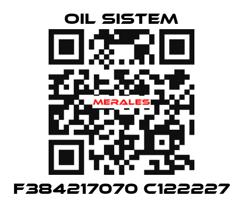 F384217070 C122227 Oil Sistem