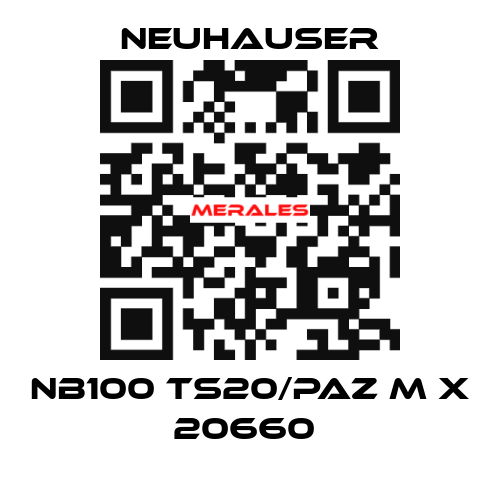 NB100 TS20/PAZ M X 20660  Neuhauser