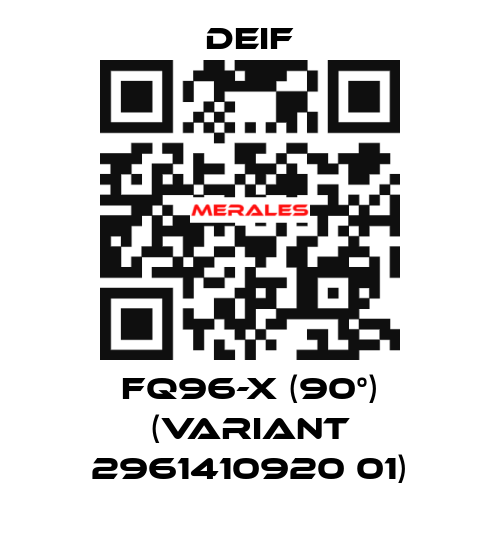 FQ96-x (90°) (Variant 2961410920 01) Deif