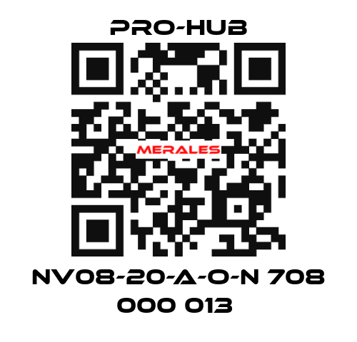 NV08-20-A-O-N 708 000 013  Pro-Hub