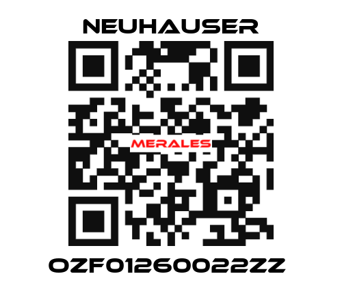 OZF01260022ZZ  Neuhauser