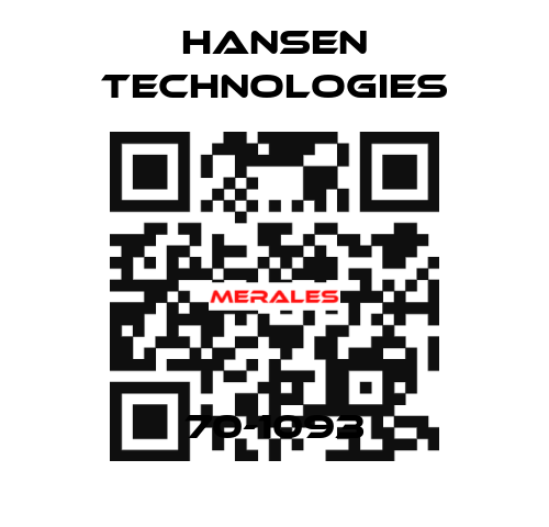 70-1093 HANSEN TECHNOLOGIES