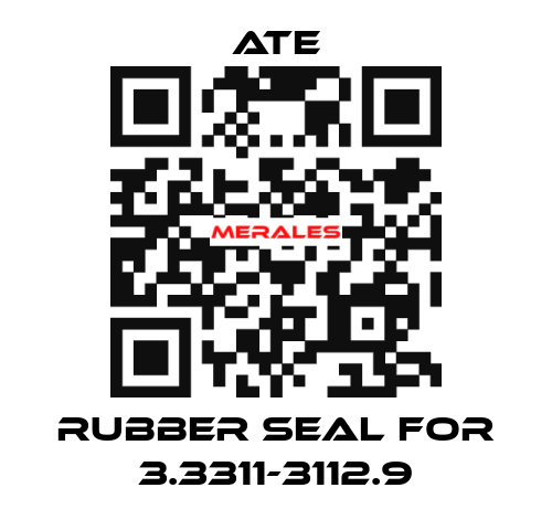 rubber seal for 3.3311-3112.9 Ate