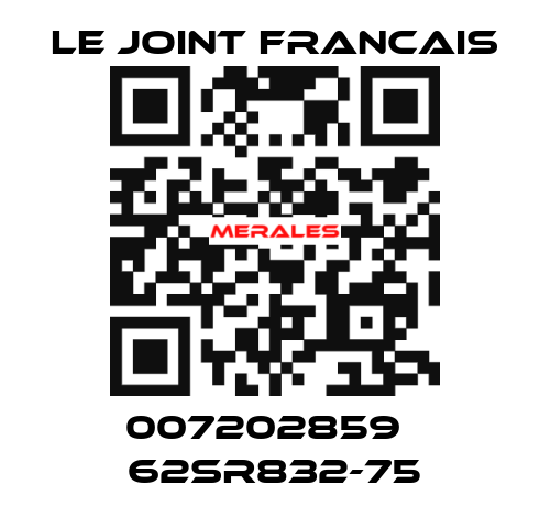 007202859   62SR832-75 LE JOINT FRANCAIS