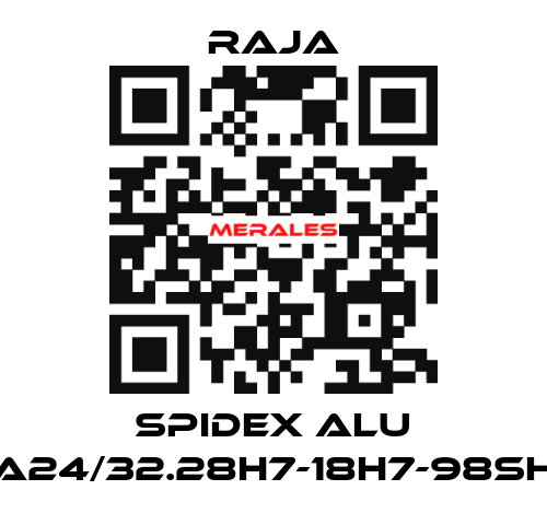 SPIDEX ALU A24/32.28H7-18H7-98SH Raja