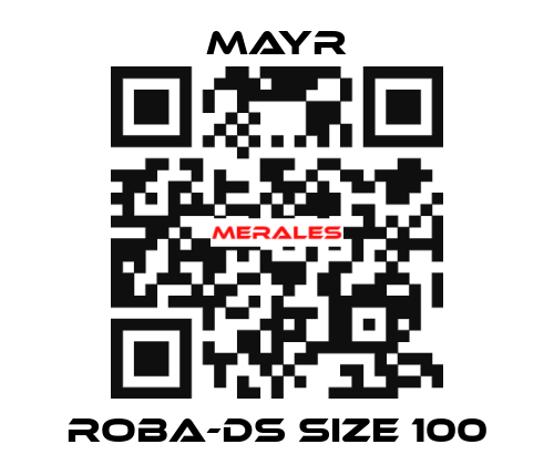 ROBA-DS Size 100 Mayr