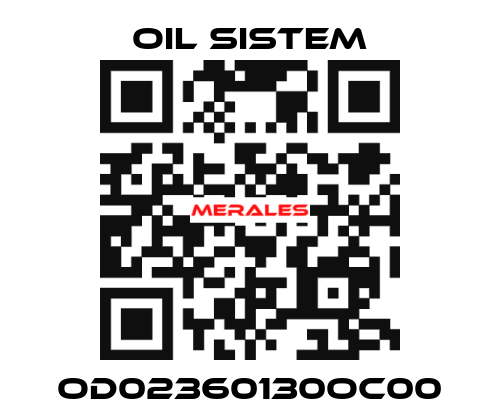 OD02360130OC00 Oil Sistem