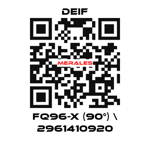 FQ96-x (90°) \ 2961410920 Deif