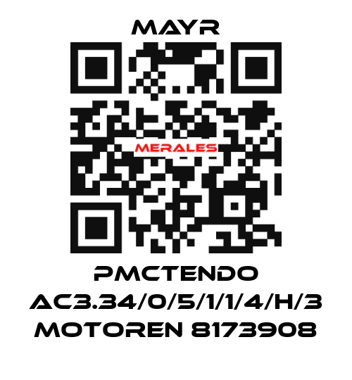 PMCTENDO AC3.34/0/5/1/1/4/H/3 MOTOREN 8173908 Mayr