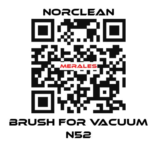 Brush for vacuum N52 Norclean