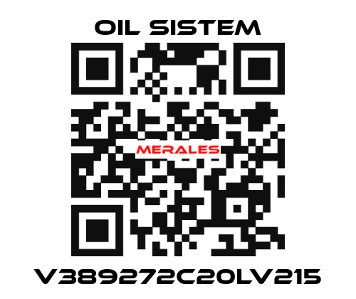 V389272C20LV215 Oil Sistem