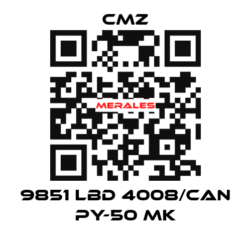 9851 LBD 4008/CAN PY-50 MK CMZ