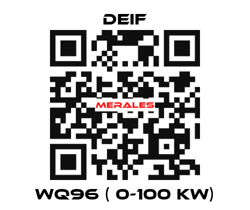 WQ96 ( 0-100 kw) Deif