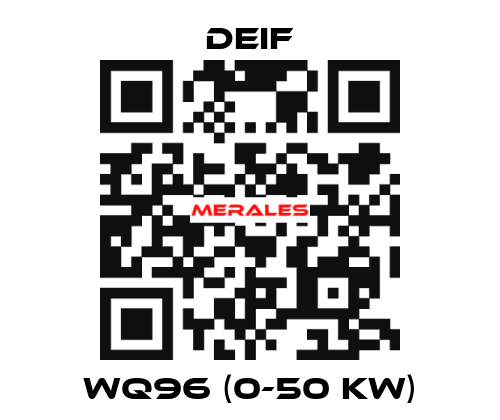 WQ96 (0-50 kW) Deif